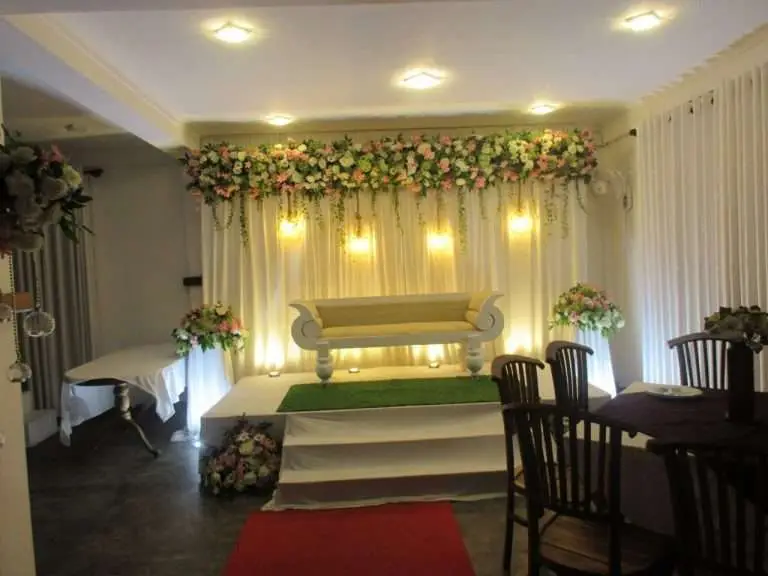 Elegant wedding hall near Katugastota at Hotel Tameron, offering a perfect venue for unforgettable events, celebrations, and weddings. Our wedding hall provides a spacious, beautifully designed setting for your special day. Whether you're searching for wedding halls near Katugastota, a wedding hall Kandy, or a hotel for events, Hotel Tameron offers the ideal location. Enjoy exceptional catering and service at our banquet hall Katugastota or hotel for parties Katugastota, ensuring every event is a memorable experience.